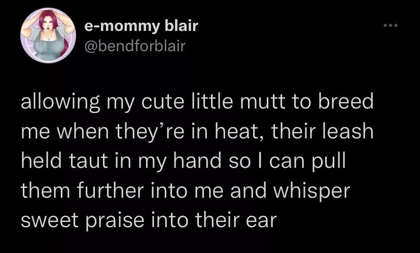 baby’s in heat posted by ChxbbyBxnny