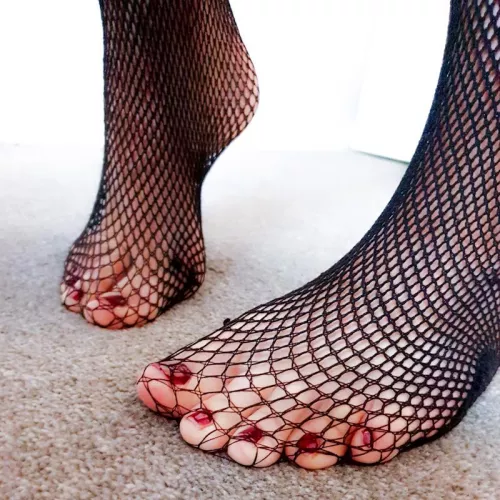 Back in my fishnets and I feel goooood! 😊 by NikkiM2828