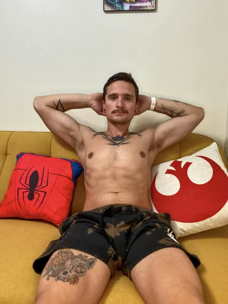 Back to work after a week off with my partner. Happy Monday fellow Gaymers. by PKMNTRNRDADDY