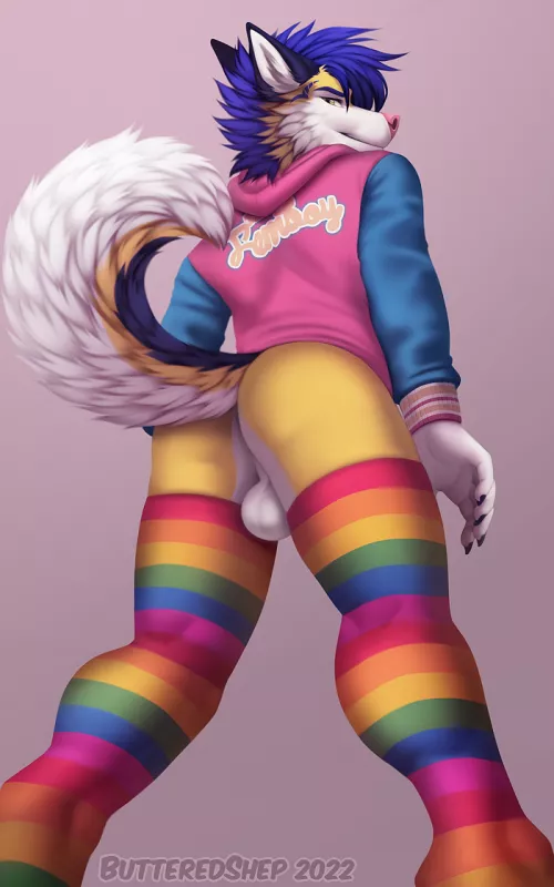 Back View (ButteredShep) by DL2828