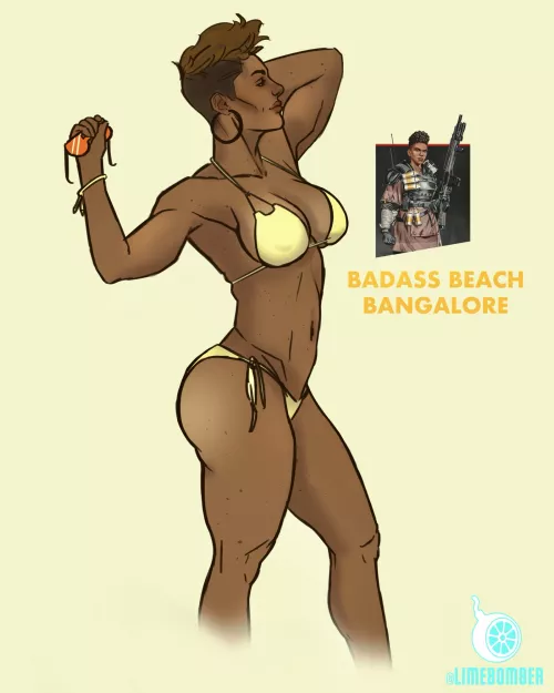 Badass Beach Bangalore (Apex Legends) [OC] by LimeBomber