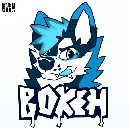 Badge for @/bokeshep on Telegram by Ensoguy
