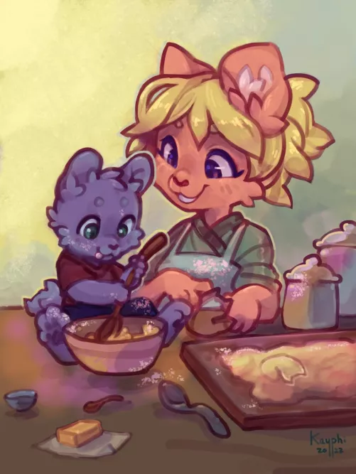 Baking Time by Kayphiart