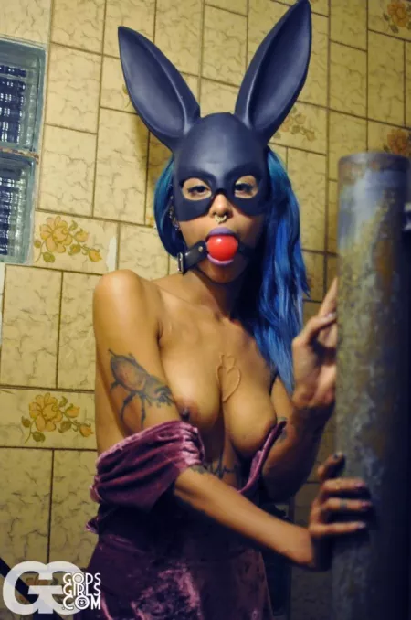 ball gag babe Merlot by blathh