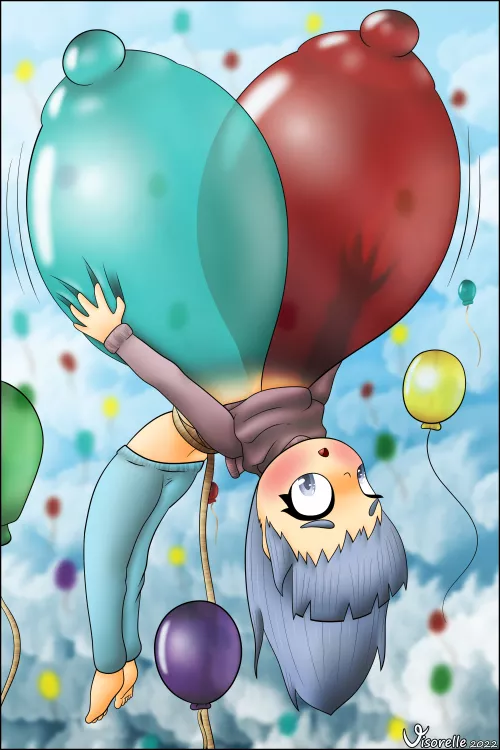 Balloon Boobs (Unwilling; Breast Expansion; Inflation) by Visorelle
