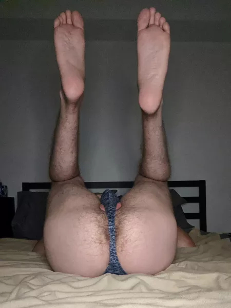 Balls don't fit in the thong by Bobuhlob