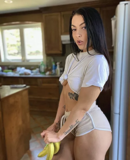 Bananas are my favourite fruit 😋 by octobladerunner