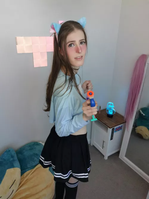 bang!💥 nerf battle initiated by lilhyperpotion