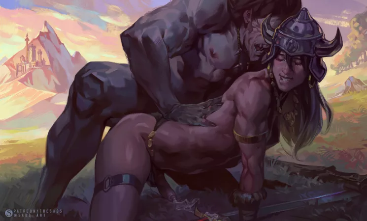 Barbarian Boy [OC] (sabu) by The_Sabu