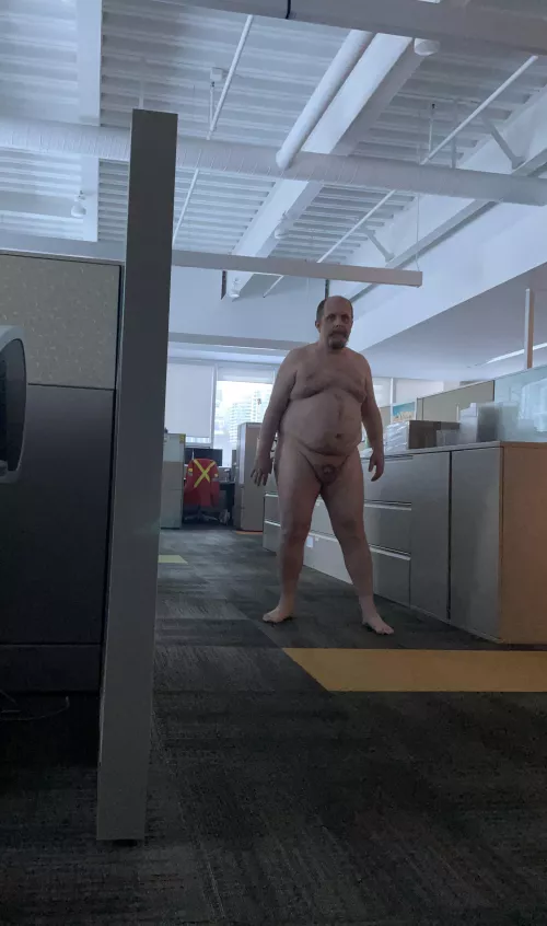 Bare at the office! I love holiday weekends by Canadian_Free_Spirit