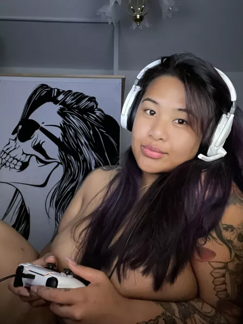 Bare-faced, ready to get into bed, but still looking for someone to play with me. Will you play with me? 💋 by DesireeDeep