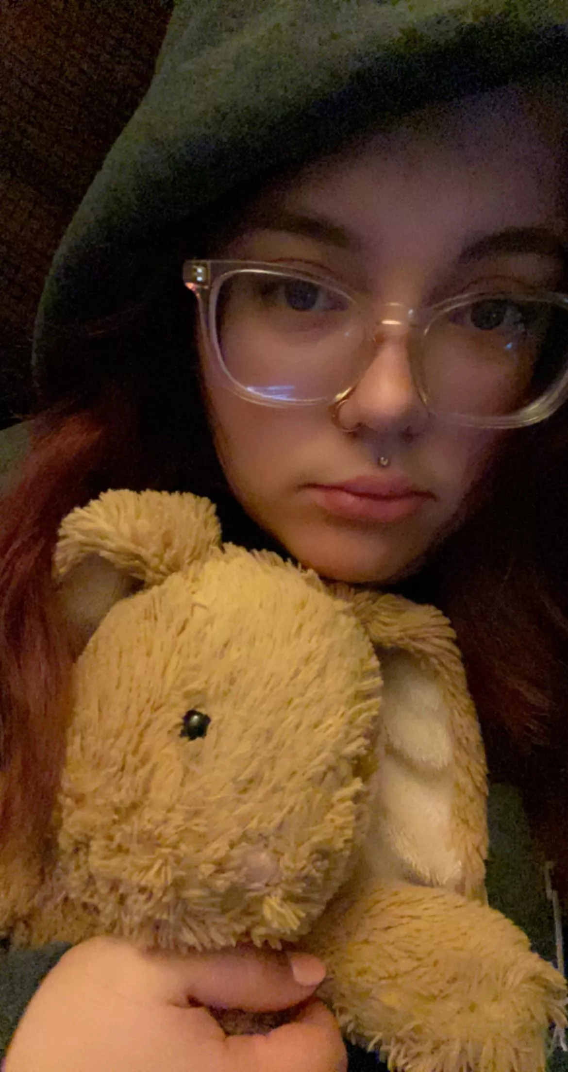 barely awake this sunday morning but i have my stuffie for cuddles 💕 posted by royalspiice