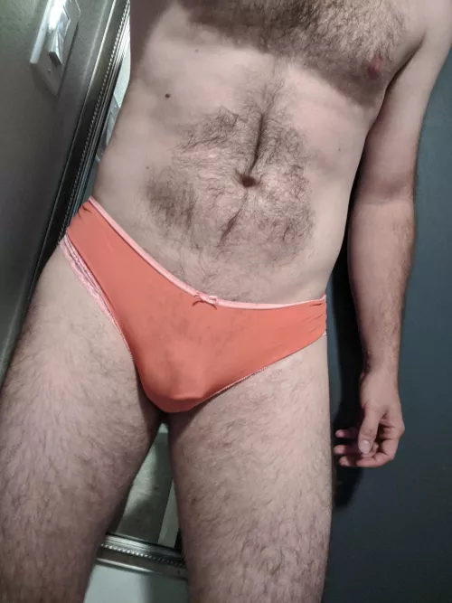 Barely even makes a bulge in the wife's panties by Rocksarehasty