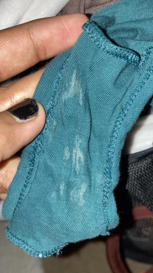 Barely legal Latinas cousins panties (smells very floral around the anus part and discharge smells amazing)