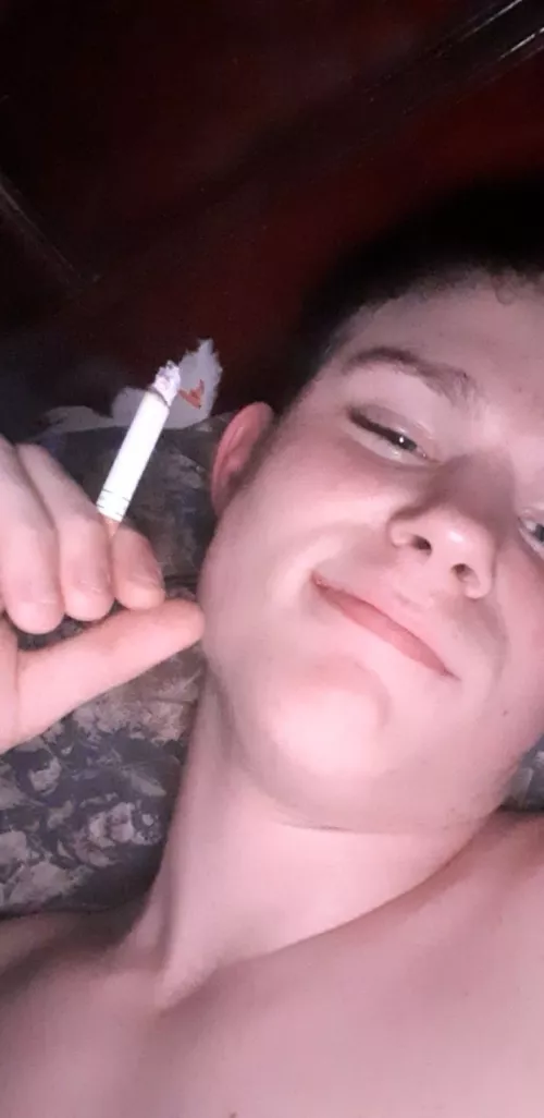 Barely legal😈😊🚬 by Mysterious_Bed2748