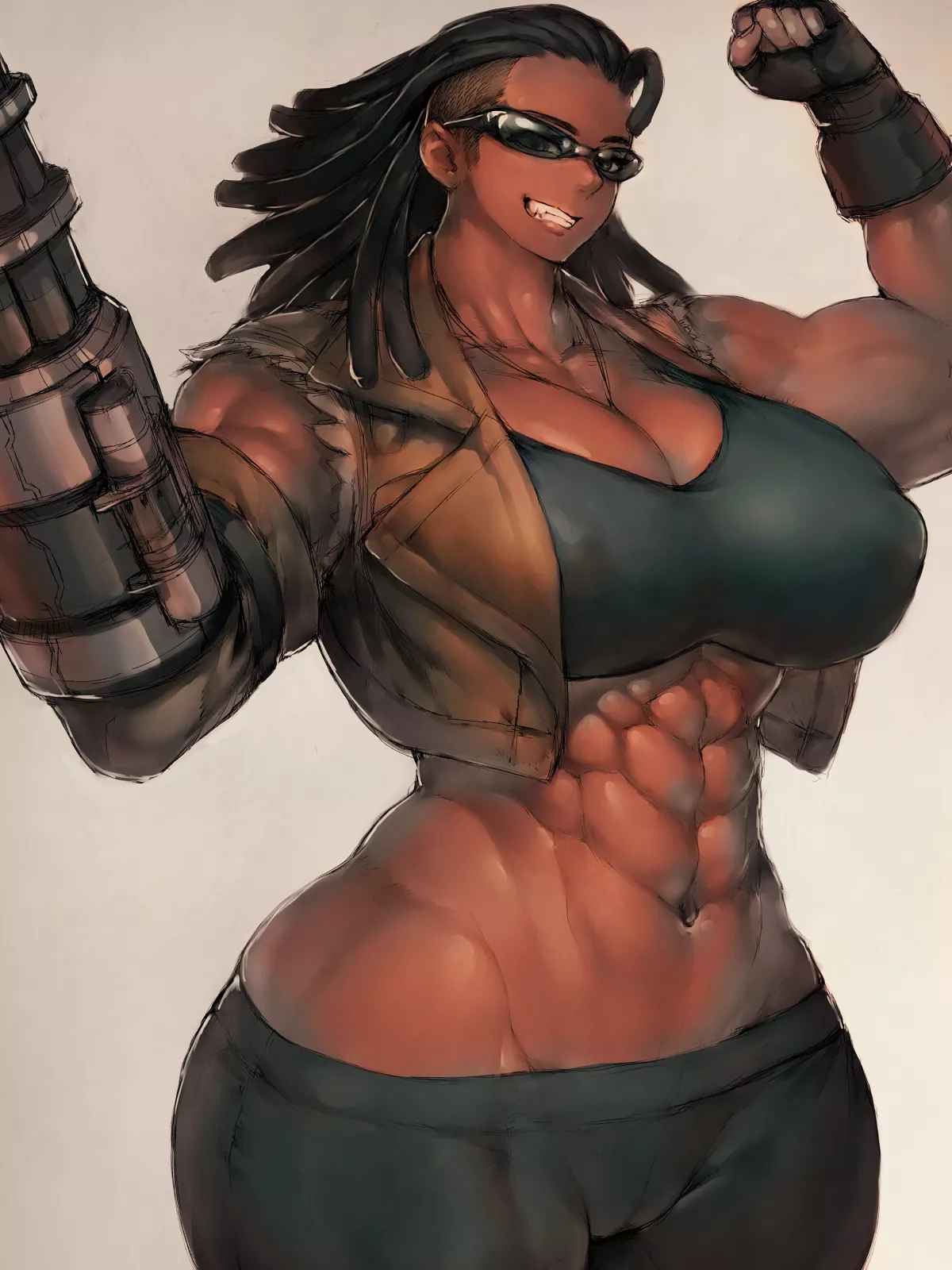 Barret (@fumio9361) [Final Fantasy VII] posted by elee0228