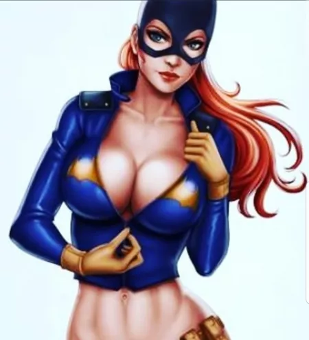 Batgirl unzipping by uptomischief27