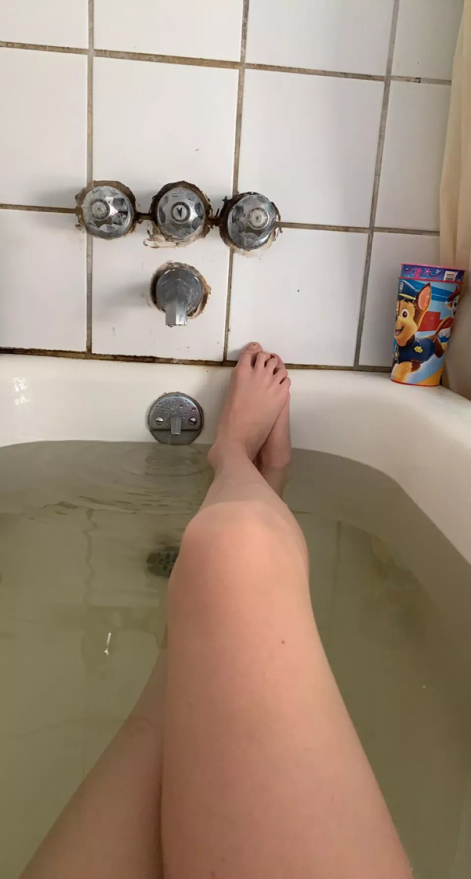 Bath time is fun time ❤️ posted by MercedesRose6969