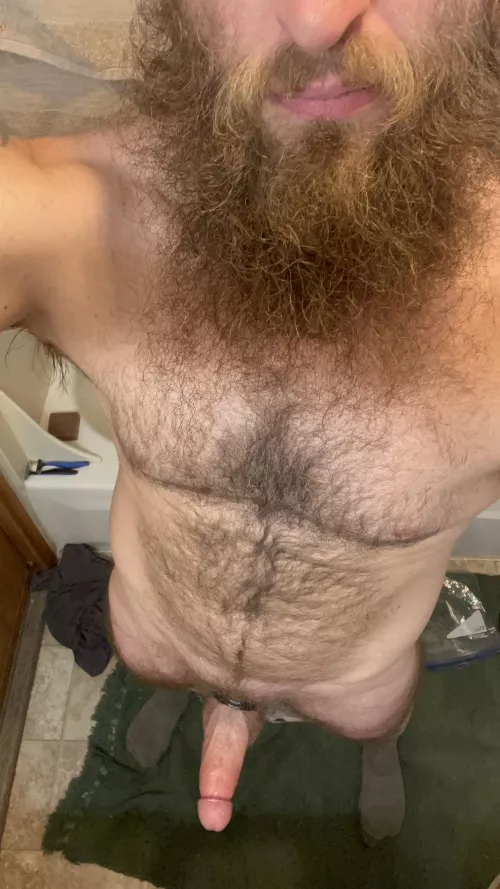 Bathe after shoveling snow!! Got my blood moving again. I need friends. by Mountain-Ask-6196