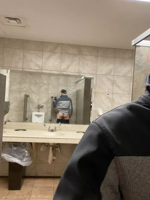 Bathroom at Kroger by meatyspray