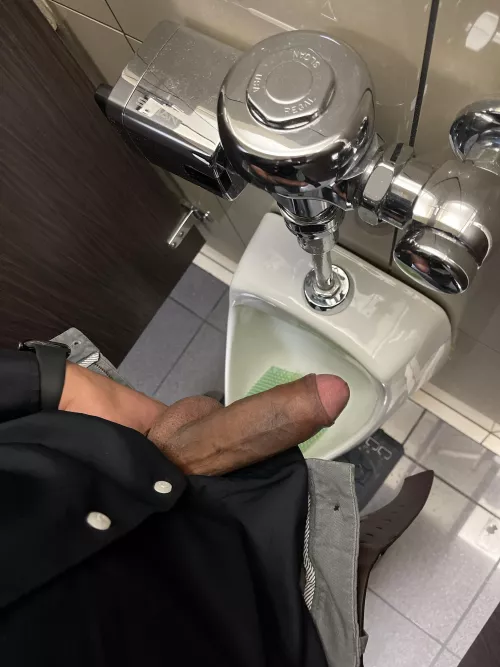 Bathroom break 😜😜 by Thiickdiick4fun