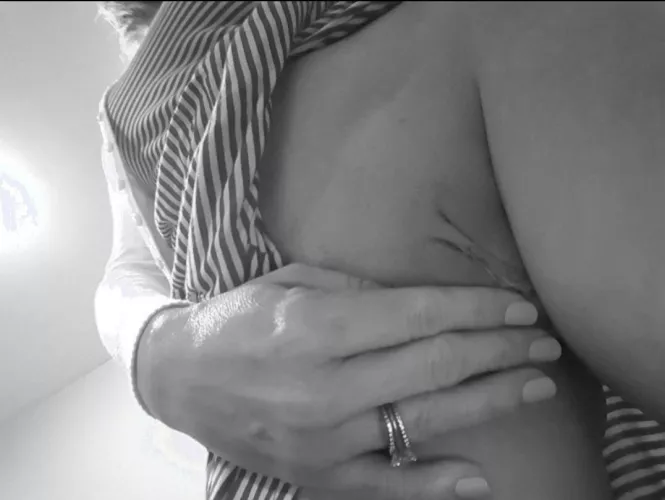 Bathroom break and couldn't wait