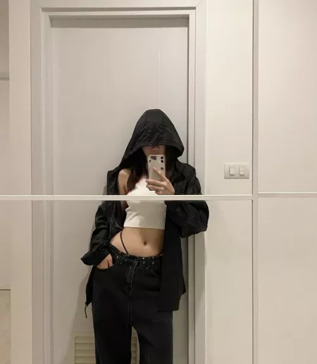 Bathroom selfie by slippysloppykenny