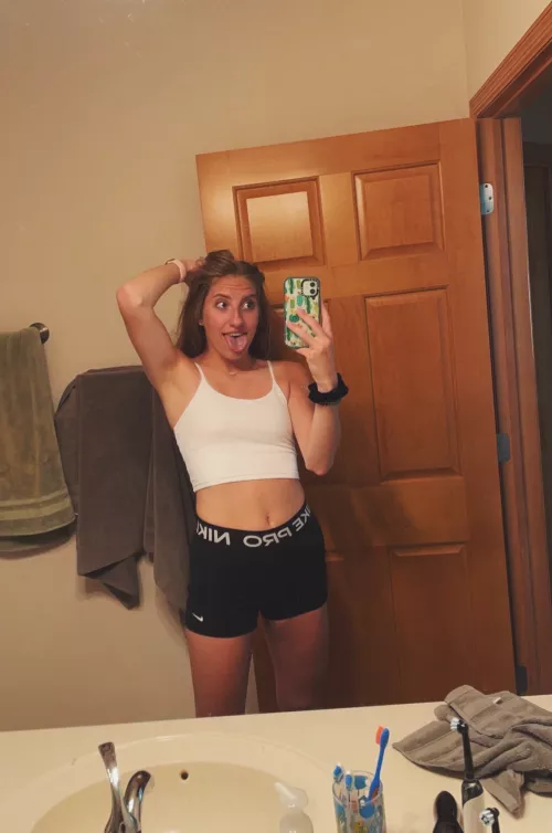 Bathroom Selfie by civilrainy