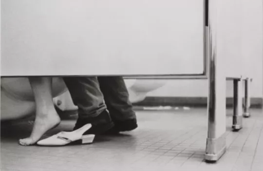 Bathroom Stall by subspacecadets
