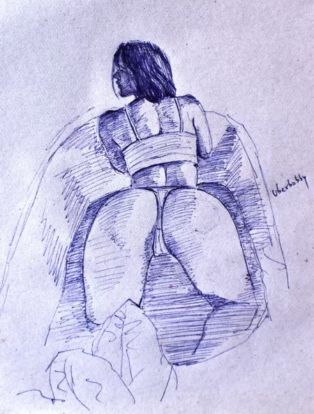 Bathtub invite by uberbobbydraws