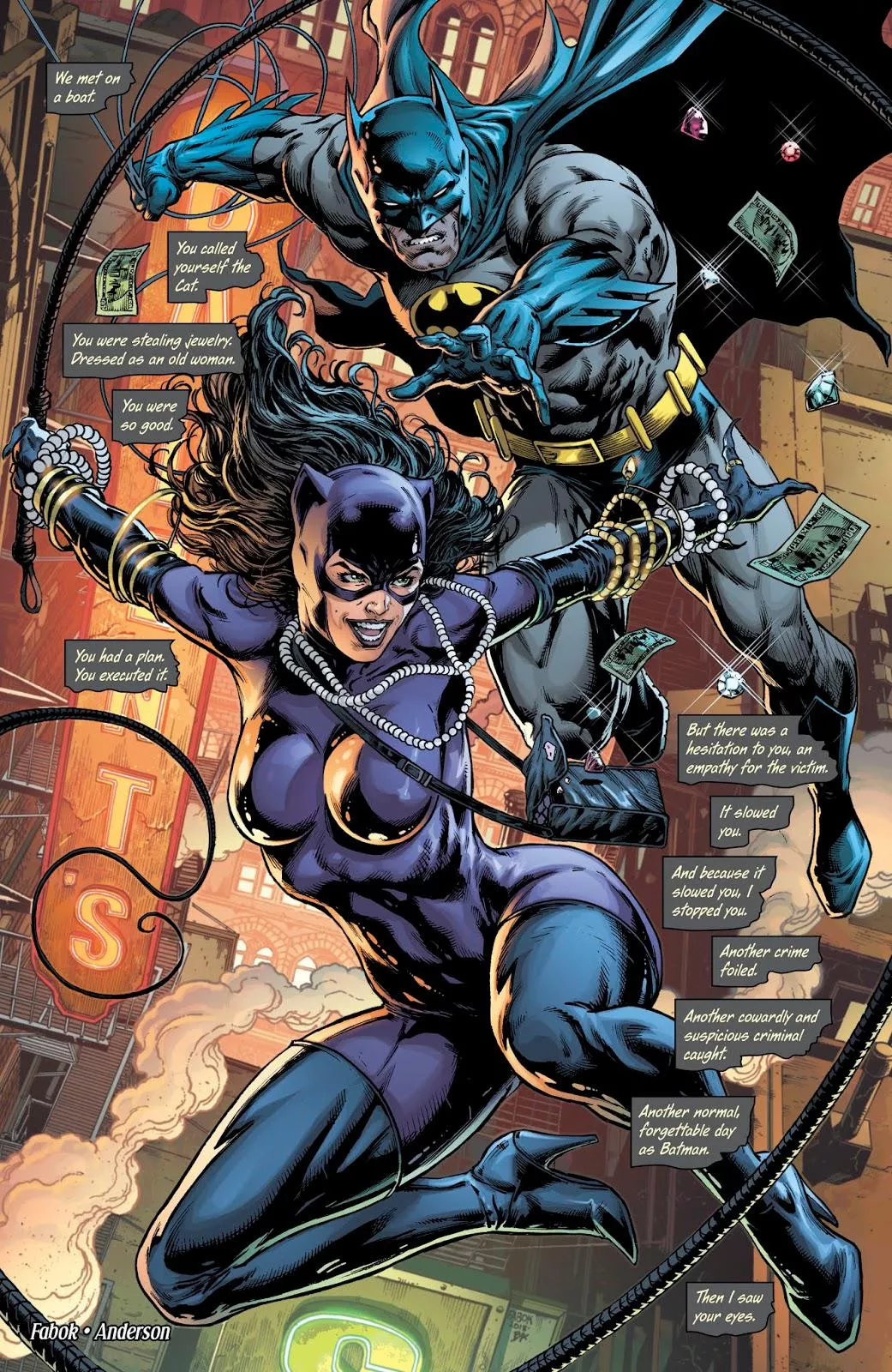 Batman and Catwoman [Batman #50] posted by sabhall12