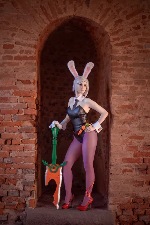 Battle Bunny Riven from League of Legends ~ by JuiceSuccessful2690