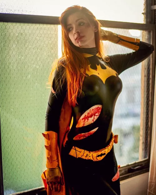 Battle Damage Batgirl by Amanda Lynne by gruelly4