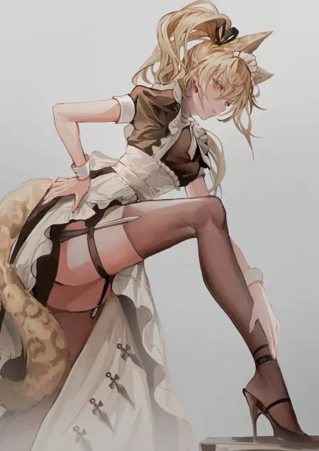 Battle Maid [Artist's Original] by CheetahSperm18