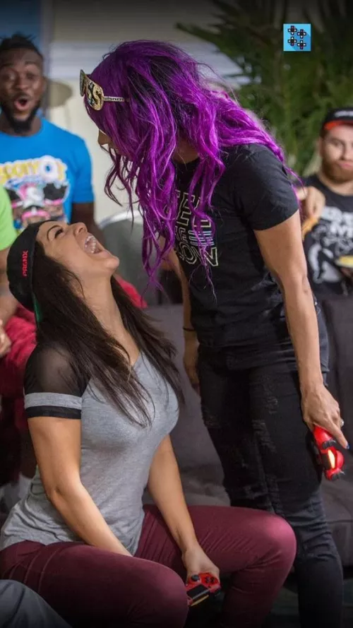 Bayley and Sasha by DeffiantGamer