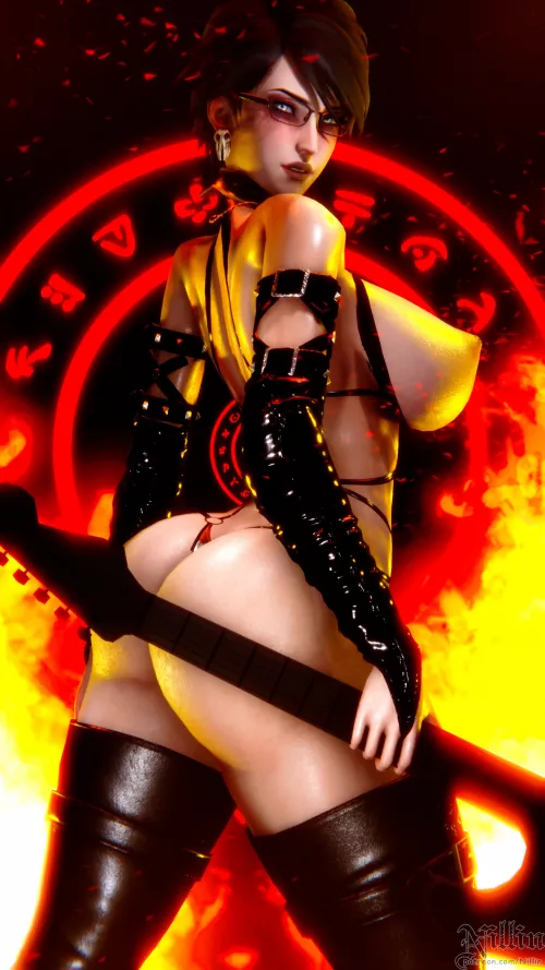 Bayonetta (Nillin) by Kuro-Oji