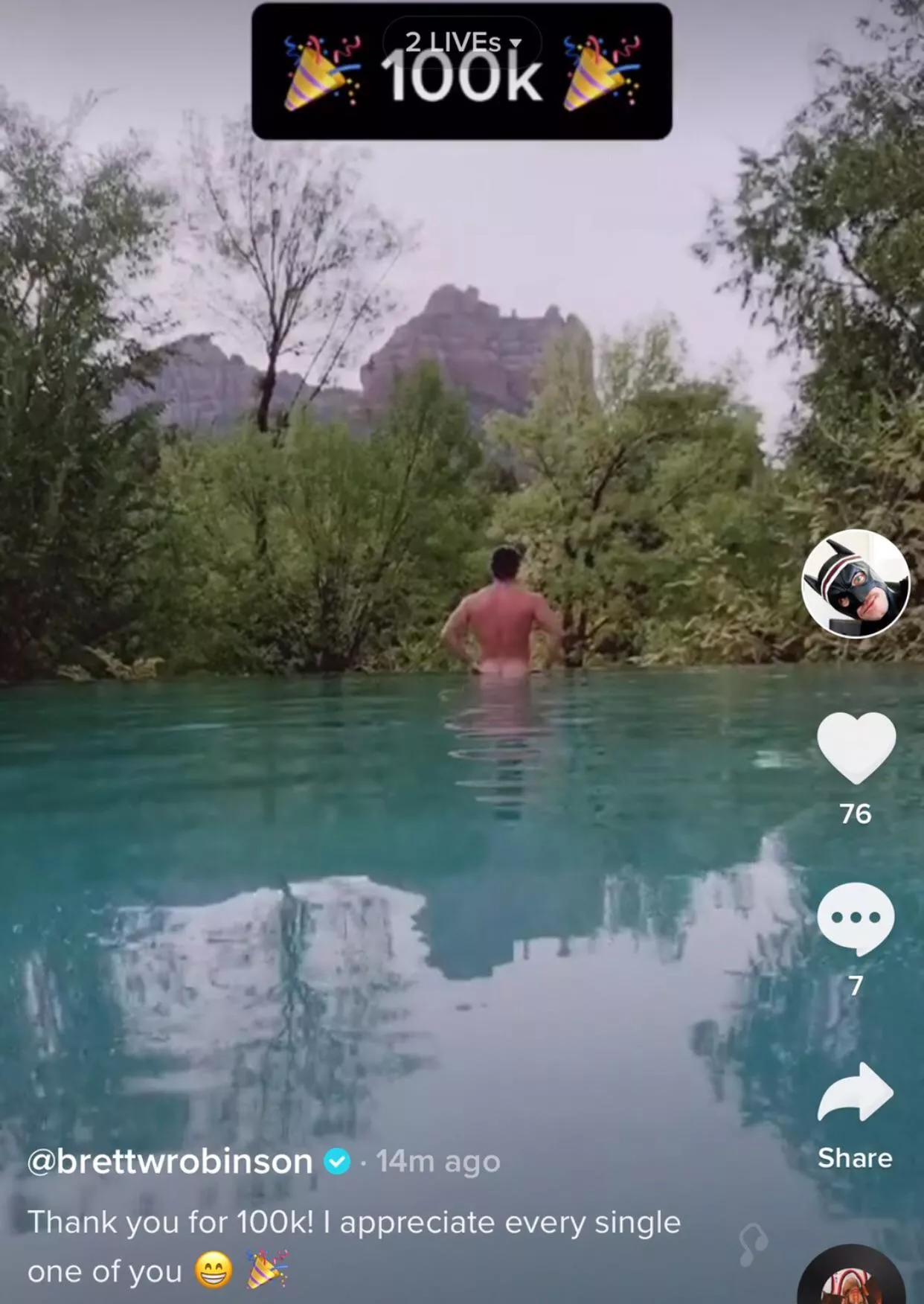 BB20 Brett on Tiktok posted by gayjourney