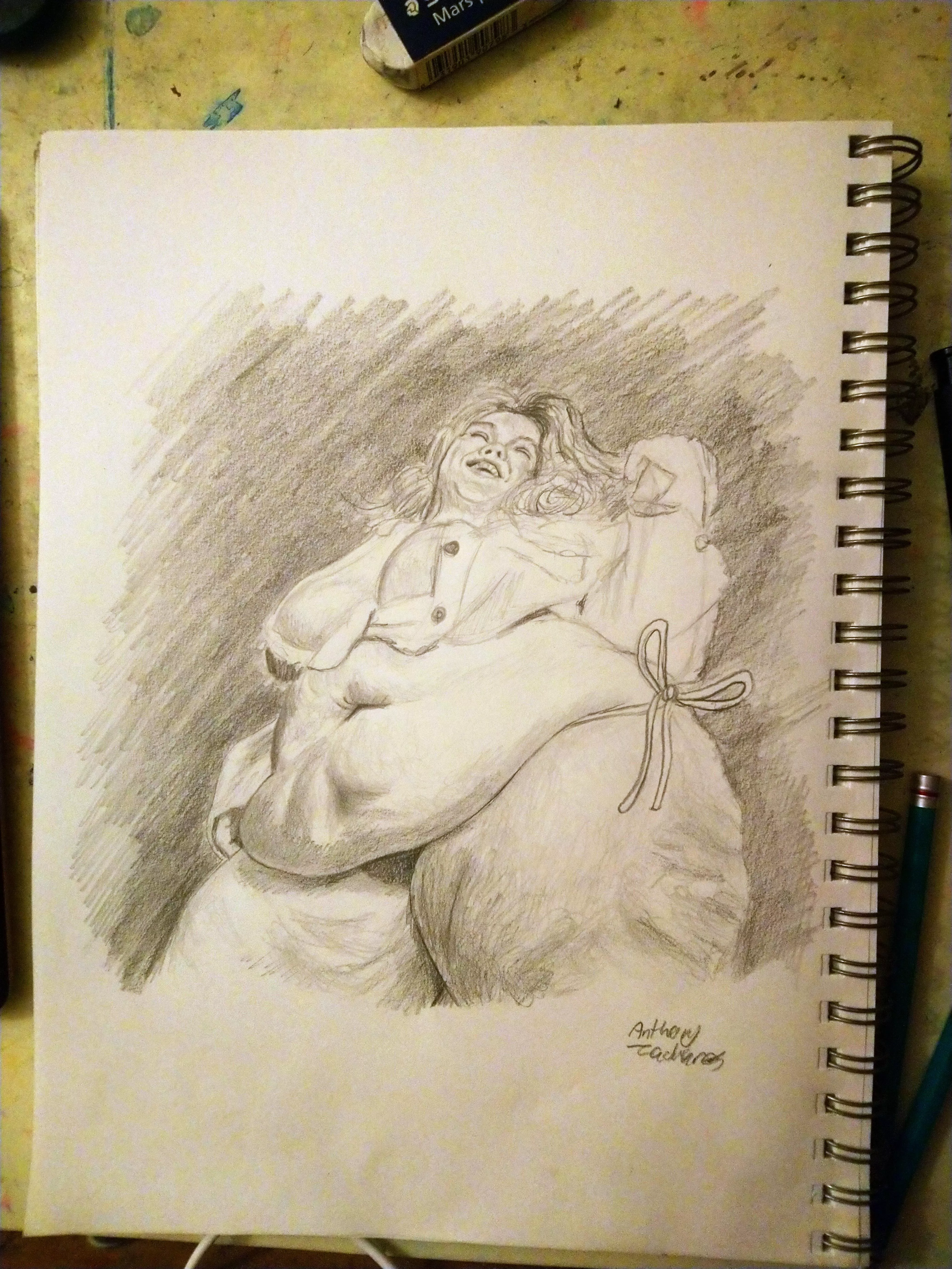 Bbw sketch I made awhile back posted by Art_By_Ant89
