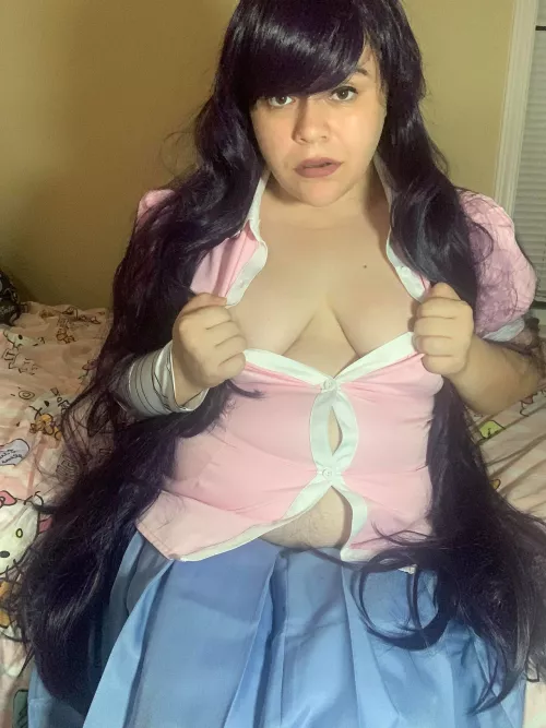 BBWification of Mikan from Danganronpa! by scoobsboob