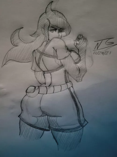 BDSP Ace Trainer Sketch (Artist: NTG29) by _Some_Hooligan_
