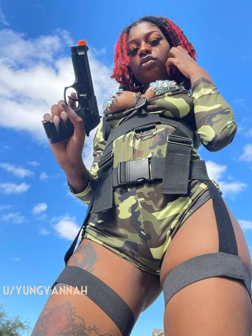 Be a good boy if you don't wanna get hurt by Yung-yannah