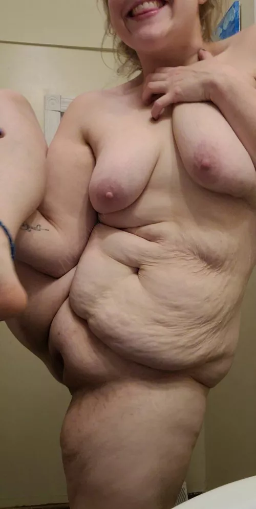 Be easier to do this if I had a shoulder to rest my leg on😏 [31F] by MommyNympho