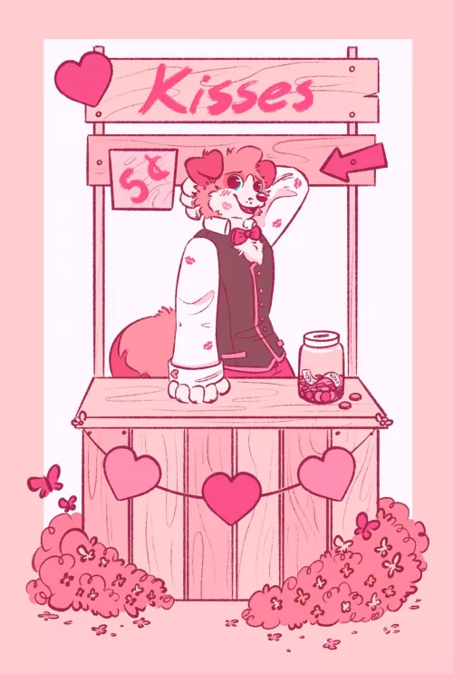 Be Sure to Smooch Your Local Pooch This Valentine's! [Maudoggo] by DL2828