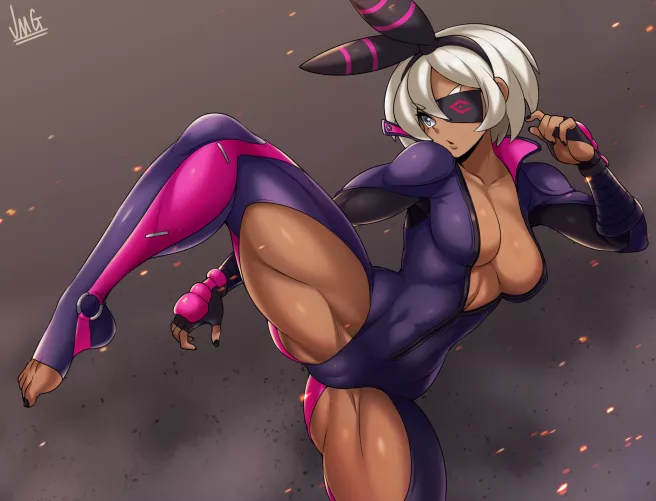 Bea Juri Cosplay (JMG) [Pokemon/ Street Fighter] by sequence_string