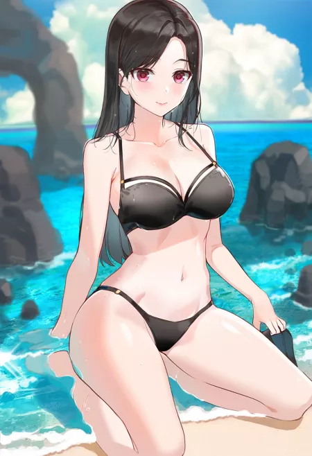 Beach beauty [Original] by Odd_Designer_693