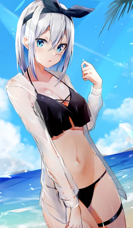 Beach blue. [Original] by chilidirigible