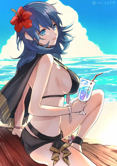 Beach Byleth by Terran117