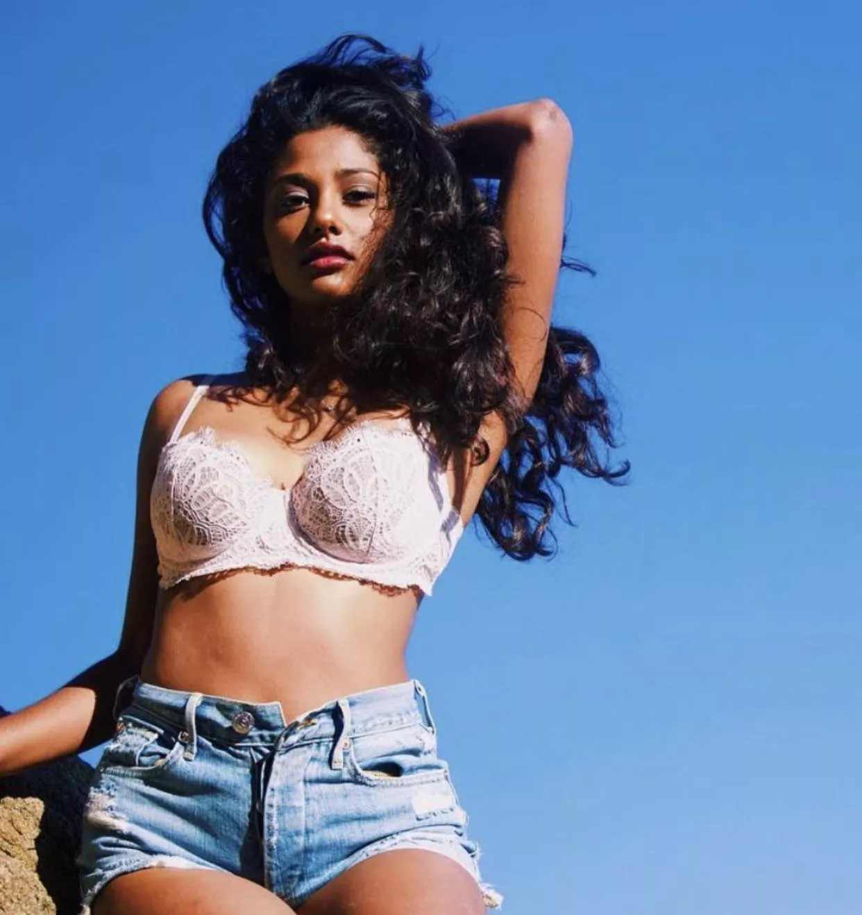 Beach day babe posted by SitaraCalifornia