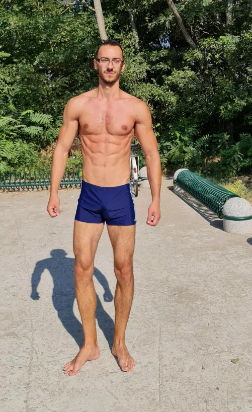 Beach day ready by FitManDan1