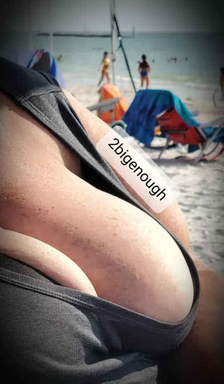 Beach downblouse by 2bigenough